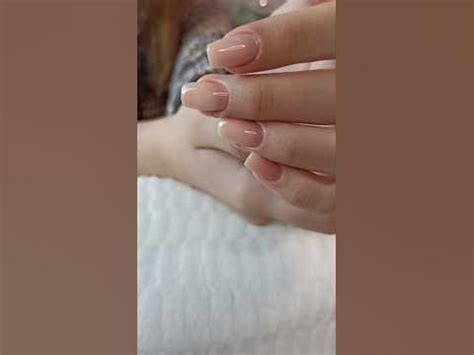 💅Наращивание ногтей гелем на верхние формы🤍Укрепление камуфлирующим ...