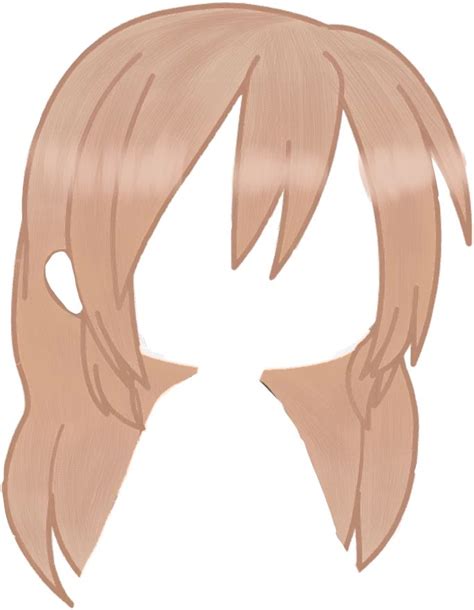 Gacha Life Hair Edit Tutorial - Image to u