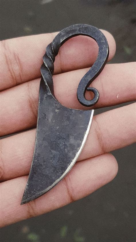 Celtic knife necklace knife neck knife mini knife with sheath mini ...