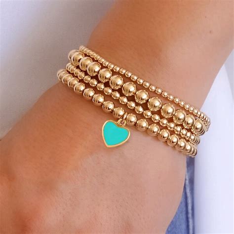 Gold Bangle Bracelet 14k - Etsy