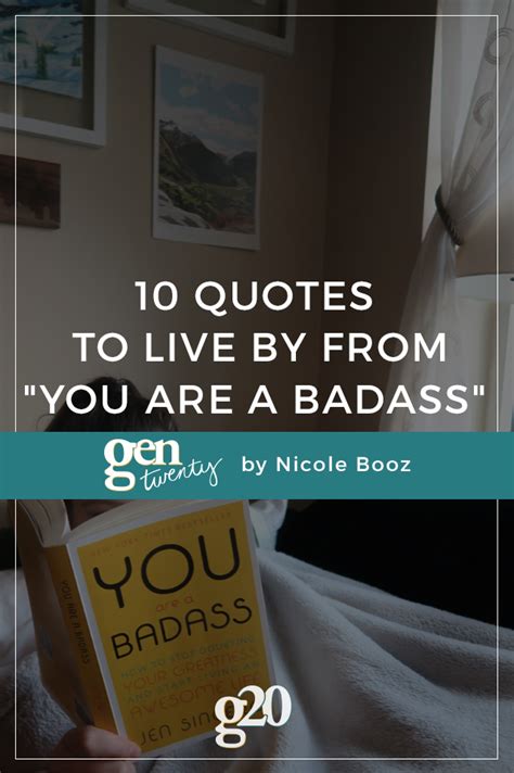 10 Quotes To Live By From "You Are a Badass" by Jen Sincero