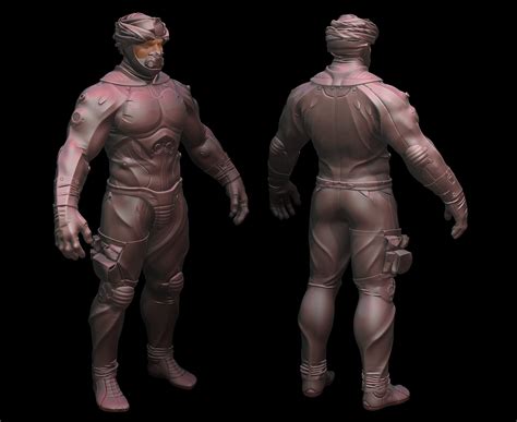 ArtStation - Dune Fremen Stillsuit mod W.I.P