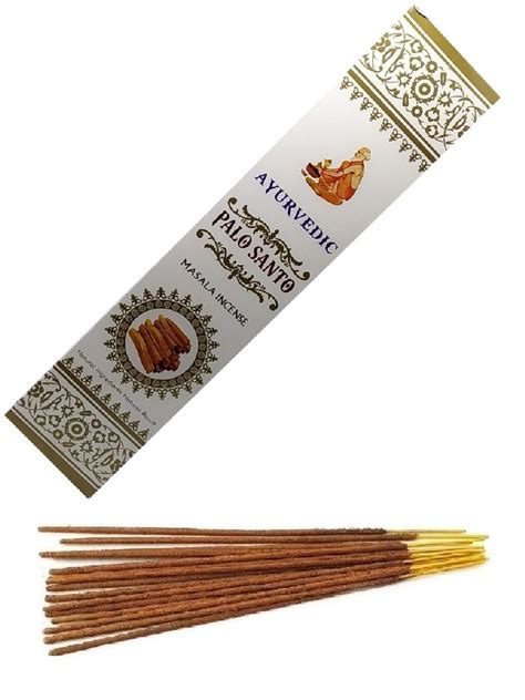 PALO SANTO Masala Incense, Ayurvedic (ПАЛО САНТО масала благовония ...