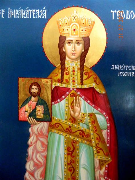 SFANTA IMPARATEASA TEODORA- Mare aparatoare a cultului icoanelor si ...
