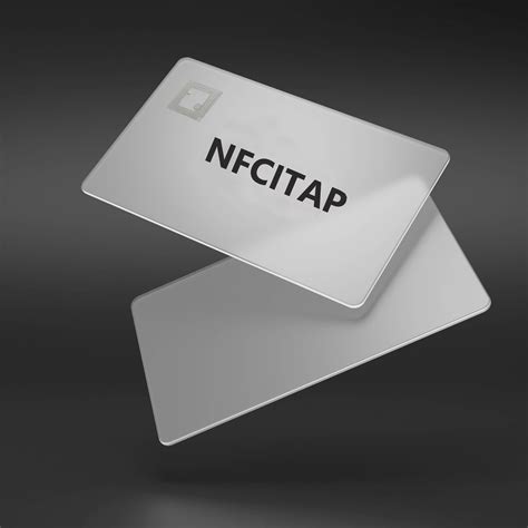 Transparent NFC Visiting Card Printing Solutions | NFC Enabled Cards