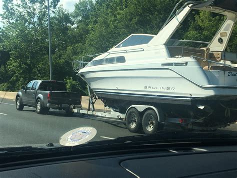 Spotted this Frontier towing massive boat. Is it within its towing