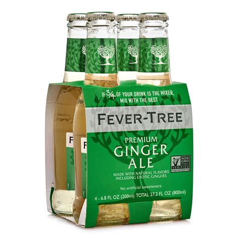 Fever Tree Ginger Ale 200ml/4pk - Walmart.com