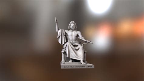 Zeus Statue - Download Free 3D model by Mariano Oliva (@asphaltango ...