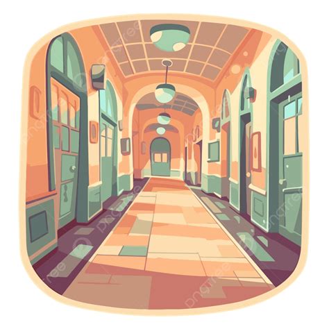 Cartoon Hallway PNG, Vector, PSD, and Clipart With Transparent ...