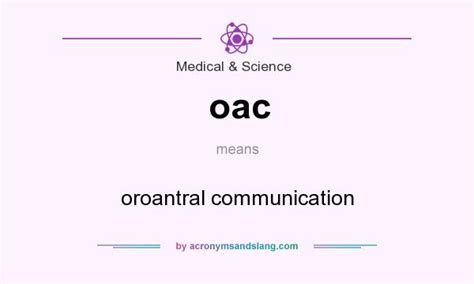 oac oroantral communication  medical science  acronymsandslangcom