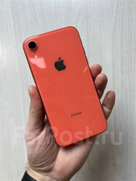 Apple iPhone XR 256GB АКБ-100% No_Face id, 6.10", моноблок, б/у, в ...