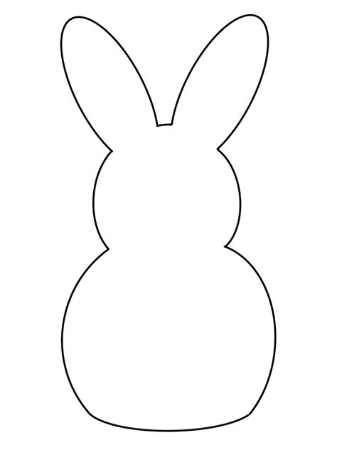 Free Bunny Templates Printable Large