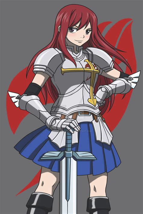 Erza by Madcatstudios on DeviantArt