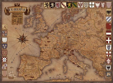 century europe map vrogueco