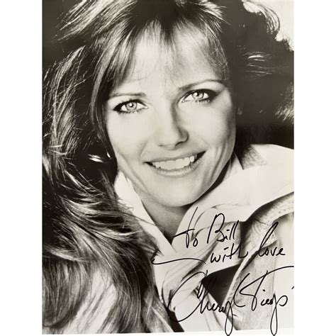 Cheryl Tiegs signed photo