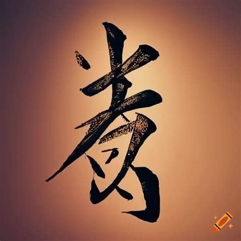 Japanese calligraphy words on Craiyon