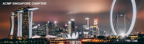 ACMP Singapore Chapter – ACMP Singapore Chapter
