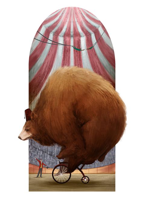 Circus bear by Thomas-Wakely on DeviantArt