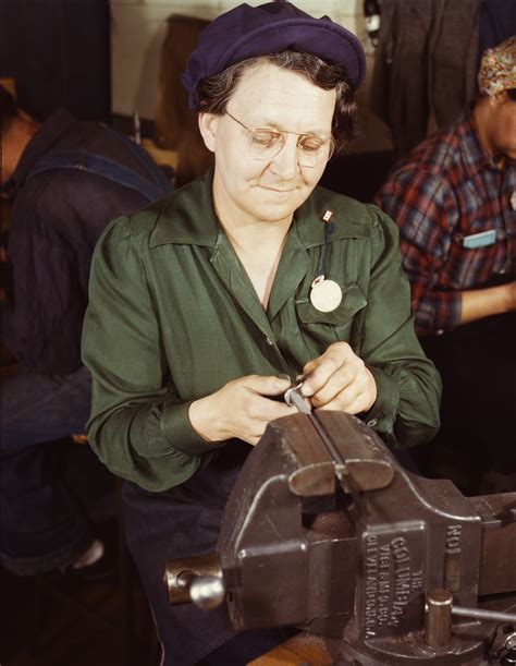 War Production Worker at Vilter Manufacturing Company – Women of World ...