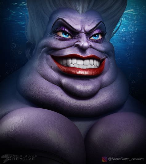 Kurtis Dawe - Ursula Little Mermaid - Kurtis Dawe Creative