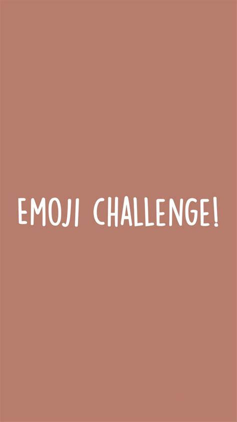 Emoji Challenge!: An immersive guide by 𝐚𝐯𝐚.𝐜𝐚𝐝𝐨