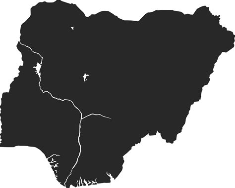 Nigeria On The Map Of Africa