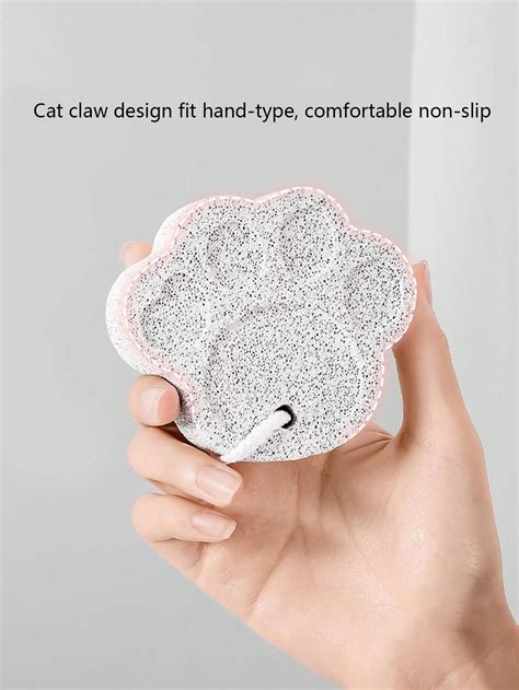 1pc Cat Paw Shaped Foot Exfoliating Tool, Safe And Delicate To Remove