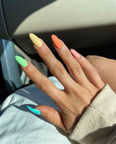 Pastel Rainbow Nails Pictures, Photos, and Images for Facebook, Tumblr ...