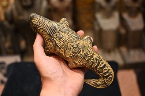 Sobek the Egyptian Crocodile/god Sobek-ancient Egyptian Gods ...