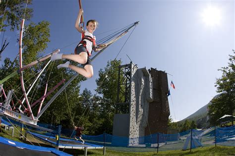Bungee Trampoline at the Adventure Center | Loon mountain, Adventure ...