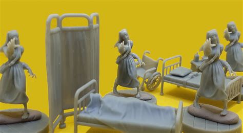 3D Printable Nurse by Great Grimoire