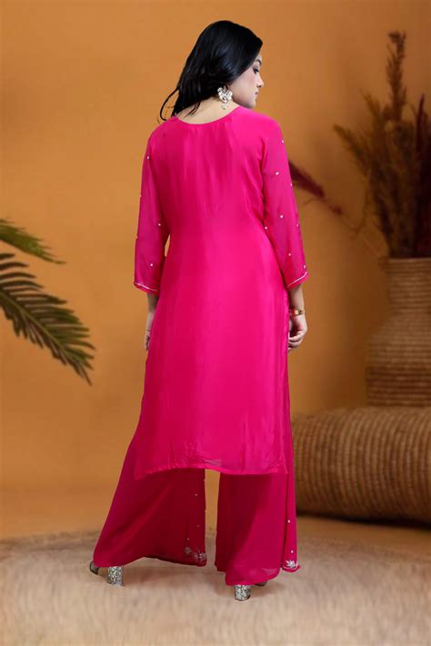 Kurta Plazo Set – Effortless Charm, Modern Silhouette – alakiya.com
