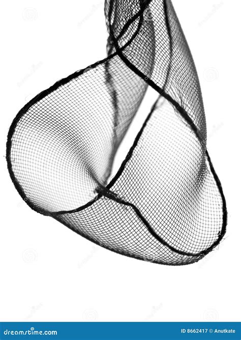 Black tulle ribbon stock image. Image of ribbon, abstract - 8662417