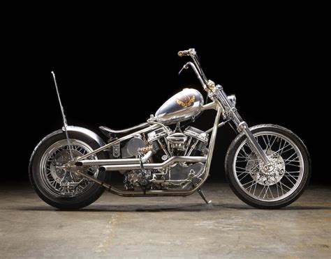 Ewan McGregor's Indian Larry Panhead Chopper