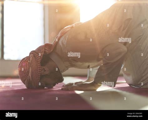 Muslim prayer inside the mosque Stock Photo - Alamy