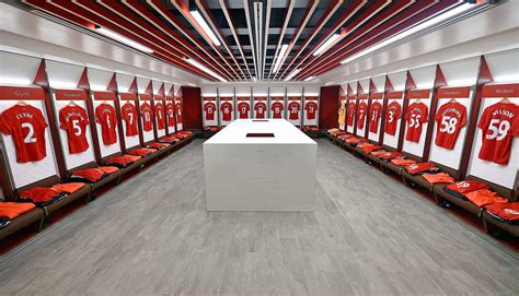 Photos: Liverpool FC unveil Anfield's new state-of-the-art dressing room