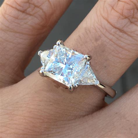princess cut diamond 4 carat 8