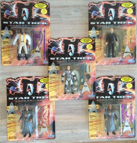 Star Trek Generations - Playmates - 1994 - 5x figures - - Catawiki