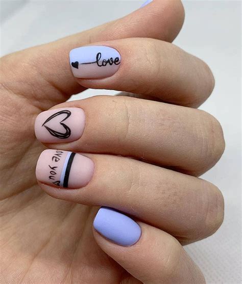 Light blue nail designs short nails - tyredaqua