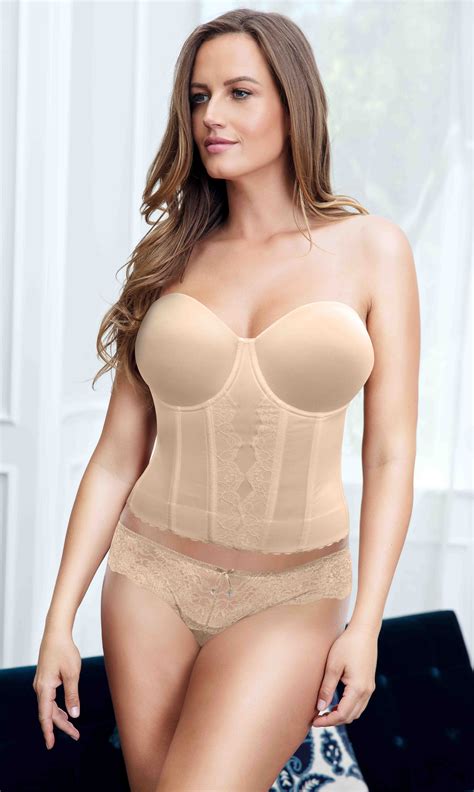 Low back longline bra set Strapless bra brief Manufacturer | Ladymate
