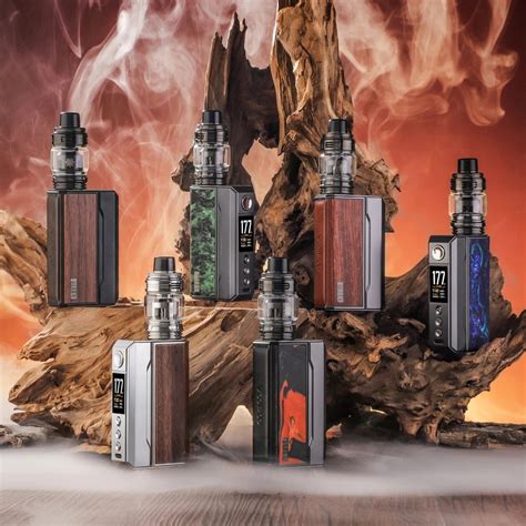 voopoo drag  kit uforce  tank drag  box mod pnp pk coils dual