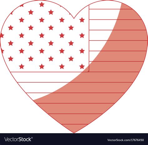 United states flag Royalty Free Vector Image - VectorStock