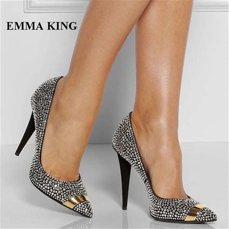 EMMA KING/; Zapatos De Mujer; Роскошные туфли-лодочки на высоком ...