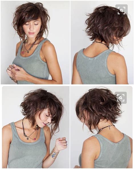 Wavy layered bob: 4 angles. Cute & sassy | Thick hair styles, Medium