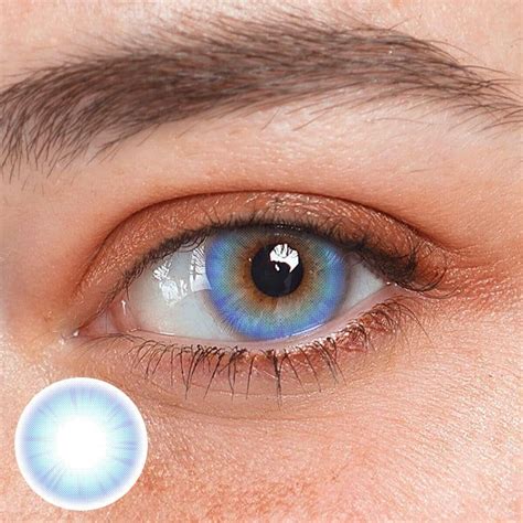 Pure Nature Blue Prescription Colored Contact Lenses – BEAUEYE ...