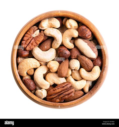 roasted fancy nut mix snack food   wooden bowl roasted cashews