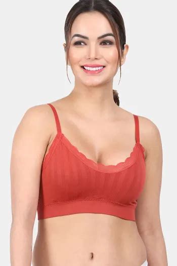Buy Amour Secret Easy Movement Sports Bra With Removable Padding - Rust ...