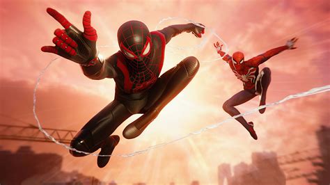 spider man miles morales ps wallpapers wallpaperscom