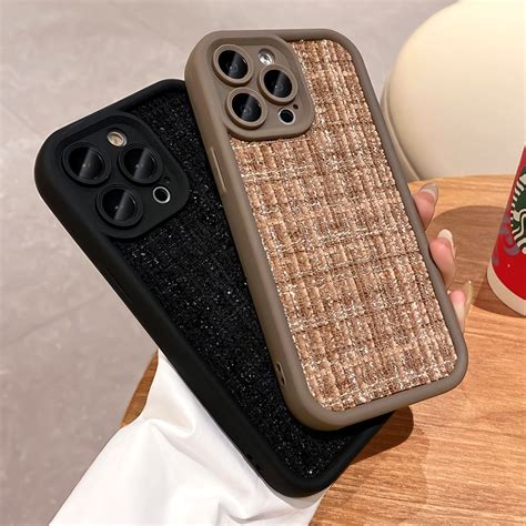 Casing For Redmi Note 13 12 9 8 7 Pro Plus 4G 5G Fashion Style Knitted ...