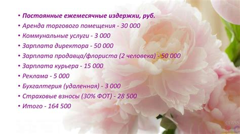 Цветочный магазин. Бизнес-план - online presentation